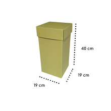 Cargar imagen en el visor de la galería, CAJA SORPRESA TORRE DE COLORES CON TAPA 40 x 19 x 19