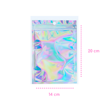Cargar imagen en el visor de la galería, Bolsitas Plásticas Tornasol Holográfica Resellables