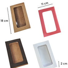 Cargar imagen en el visor de la galería, Caja Tipo Cerillo Con Ventana de Acetato