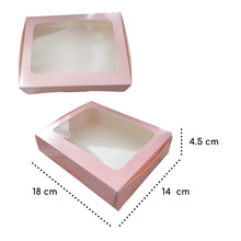 Cargar imagen en el visor de la galería, Caja Chica Ventana Acetato Normal 18 x 14 x 4.5 cm