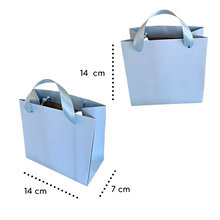 Cargar imagen en el visor de la galería, BOLSAS KRAFT DE COLORES CON LISTÓN 14*14*7