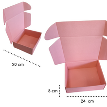 Cargar imagen en el visor de la galería, CAJA DOBLE COLOR ROSAS