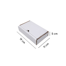 Cargar imagen en el visor de la galería, CAJA MINI RECTANGULAR BLANCA