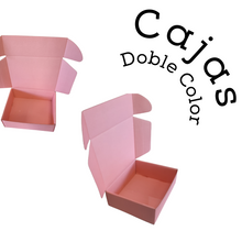 Cargar imagen en el visor de la galería, CAJA DOBLE COLOR ROSAS