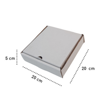 Cargar imagen en el visor de la galería, CAJA CUADRADA M5 BLANCO