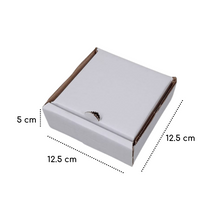Cargar imagen en el visor de la galería, CAJA MINI CUADRADA BLANCA