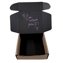 Cargar imagen en el visor de la galería, Caja de Color Interior + "Con Cariño para ti !"