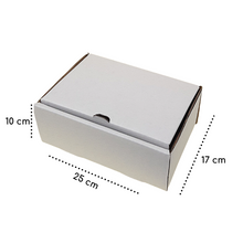 Cargar imagen en el visor de la galería, RECTANGULAR MEDIANA BLANCA