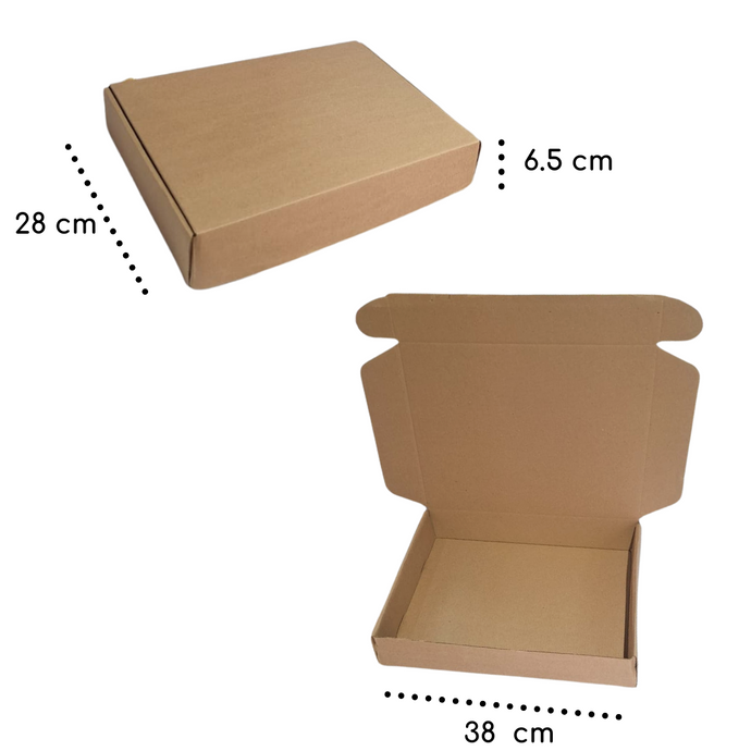 Caja para 12 Donas Micro Kraft